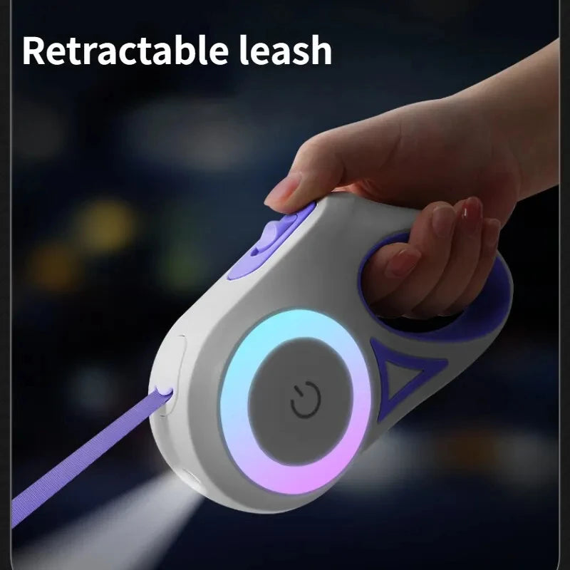 GlowSafe™ Retractable Dog Leash TM